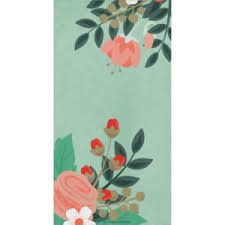 GN 12/16CT 3P MODERN FLORAL MINT