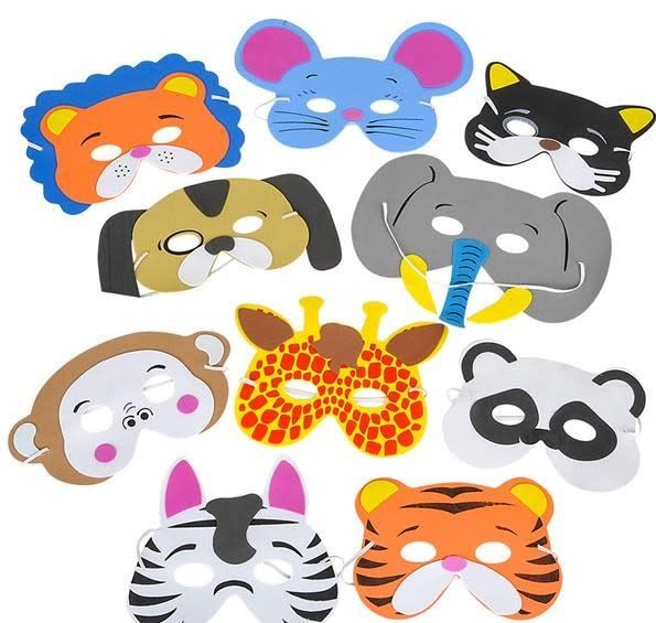 FOAM ANIMAL MASKS FOAM ANIMAL MASKS