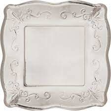 PAPER PLATE 6/8 SILVER PAPER PLATE 6/8 SILVER