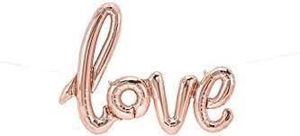 Love Script Air Filled rose Love Script Air Filled rose