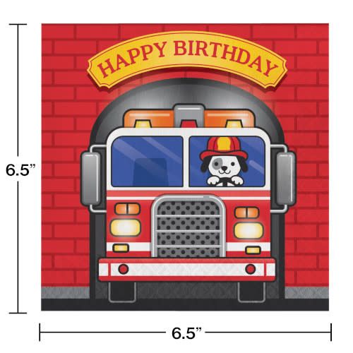 LN 12/16CT 2P FLAMING FIRE TRUCK HBD