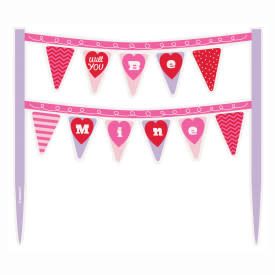 Be Mine Cake Bunting Be Mine Cake Bunting