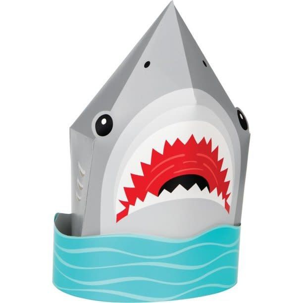 CENTER PIECE  3D 1CT SHARK PARTY