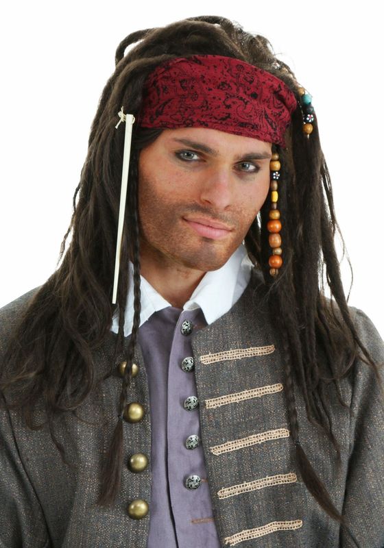 Pirates Caribbean Wig