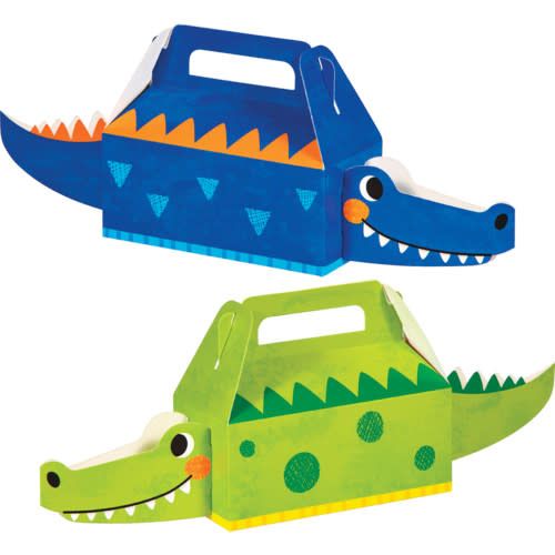 TREAT  BOX 4/CT 3D ALLIGATOR PARTY