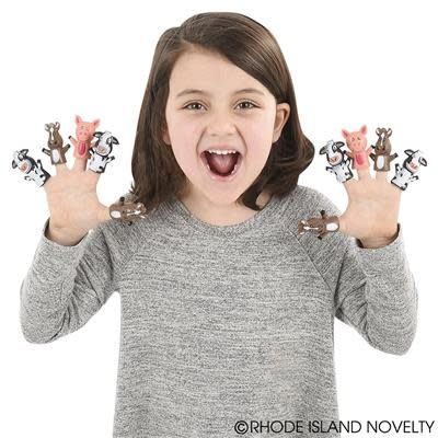 FARM ANIMAL FINGER PUPPETS