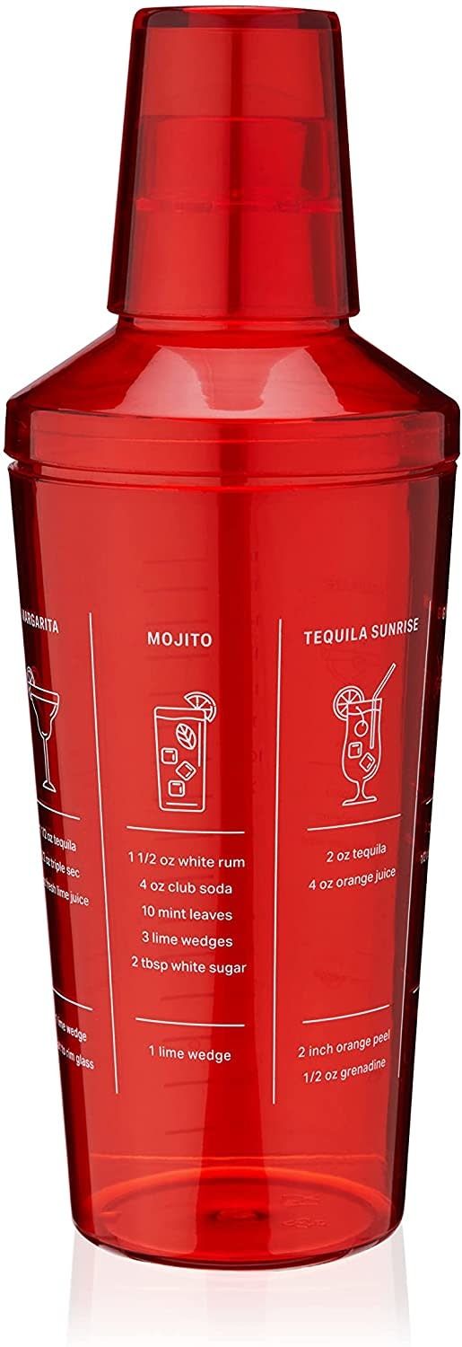 Cocktail Shaker Red