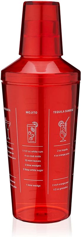Cocktail Shaker Red
