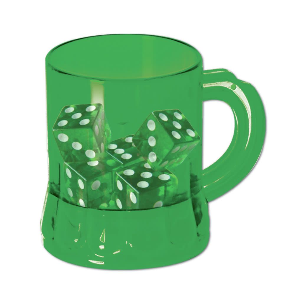 St Pat&#39;s &quot;Mug Shot&quot; w/Dice