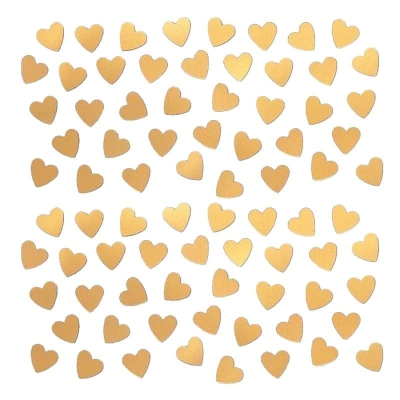 10 Gms Confetti Heart Gold