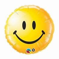 SMILEY FACE YELLOW 18" BALLOON SMILEY FACE YELLOW 18" BALLOON