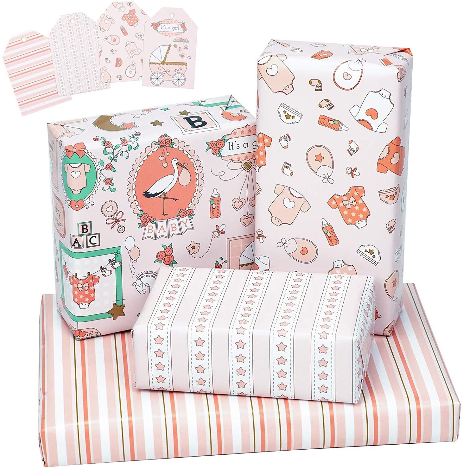 GIFT WRAP PLUS CARD SET 27.5 inch X 39.4 inch Per Sheet GIFT WRAP PLUS CARD SET 27.5 inch X 39.4 inch Per Sheet