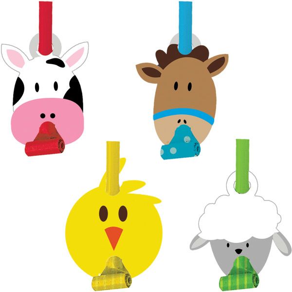 BLOWOUTS 8CT FARMHOUSE FUN BLOWOUTS 8CT FARMHOUSE FUN