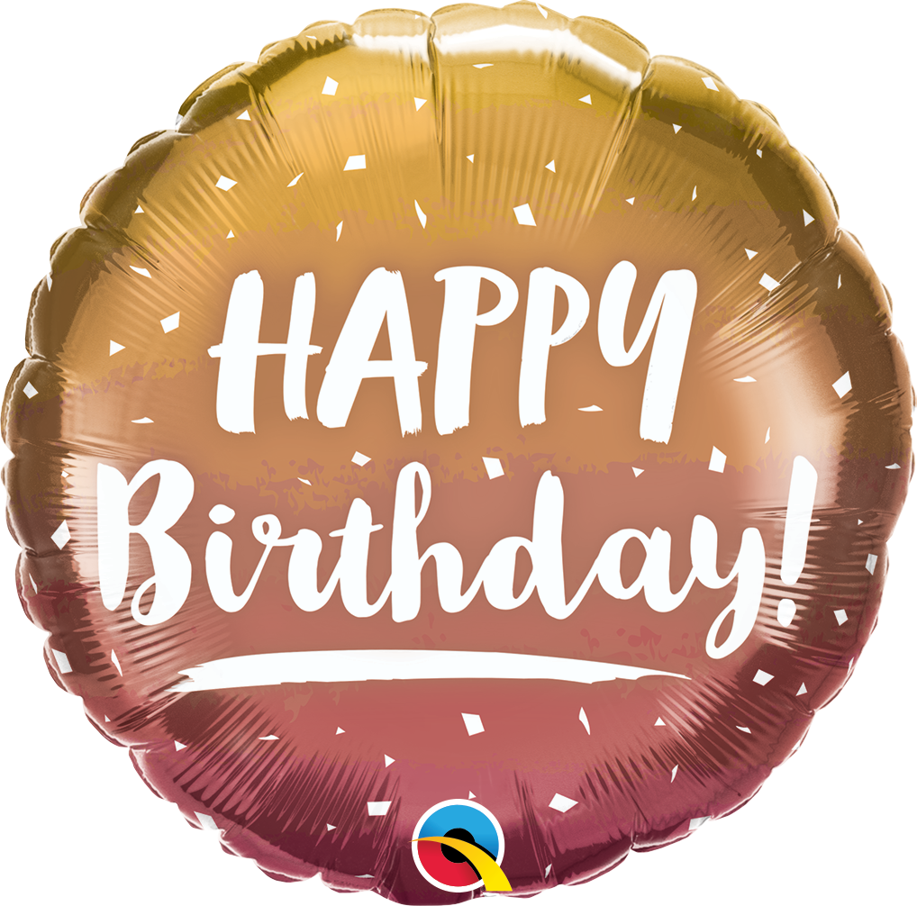 BDAY GOLD &amp; ROSE GOLD OMBRE