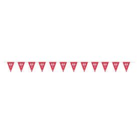 Hearts Flag Banner, 9 Ft