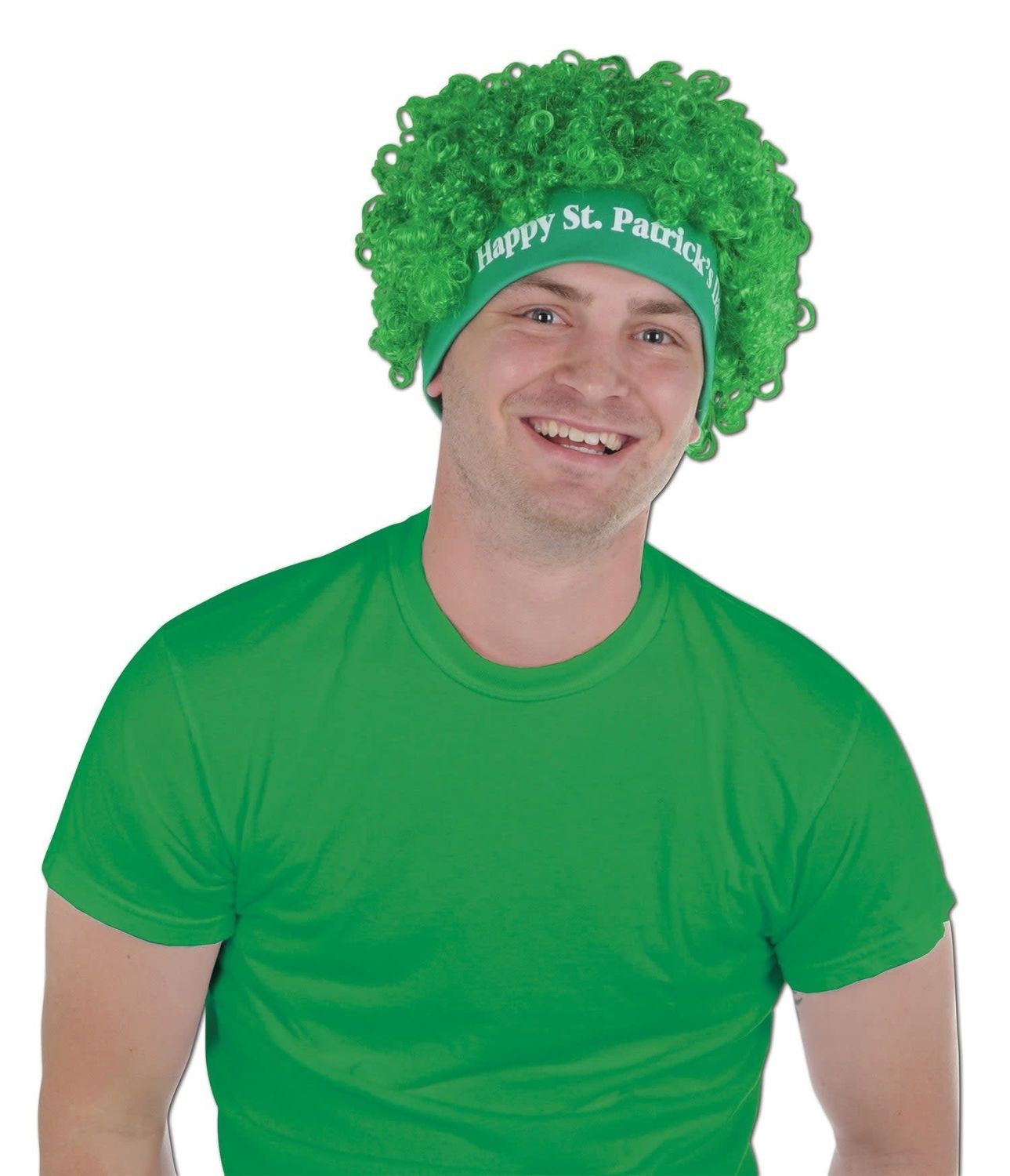 Happy St Patrick's Day Wig Happy St Patrick's Day Wig
