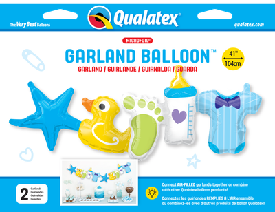 BABY BOY GARLAND 41" BALLOON BABY BOY GARLAND 41" BALLOON