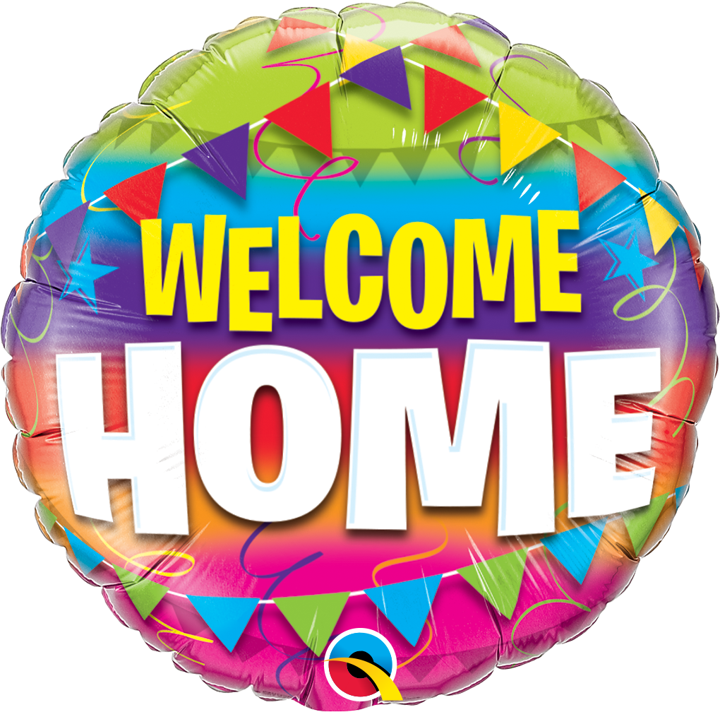 18 INCH WELCOME HOME PENNANTS 18 INCH WELCOME HOME PENNANTS