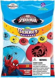 Spiderman Banner Balloon Spiderman Banner Balloon