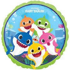 BABY SHARK 1  18&quot; Foil Balloon Bulk