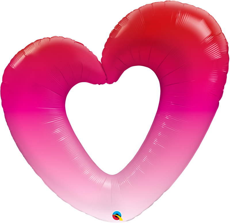 Pink Ombre Heart