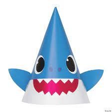 BABY SHARK 8 Party Hats BABY SHARK 8 Party Hats