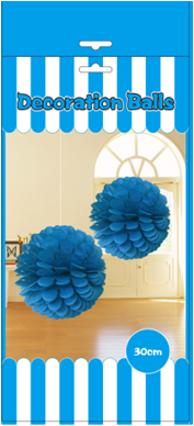 Decoration Balls 2 Pcs Dark Blue Decoration Balls 2 Pcs Dark Blue