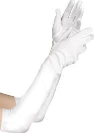 ADULTS LONG WHITE GLOVES ADULTS LONG WHITE GLOVES