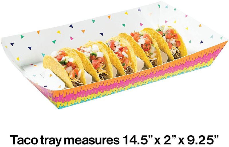 TRAY PR 6/1CT TACO FIESTA FUN TRAY PR 6/1CT TACO FIESTA FUN