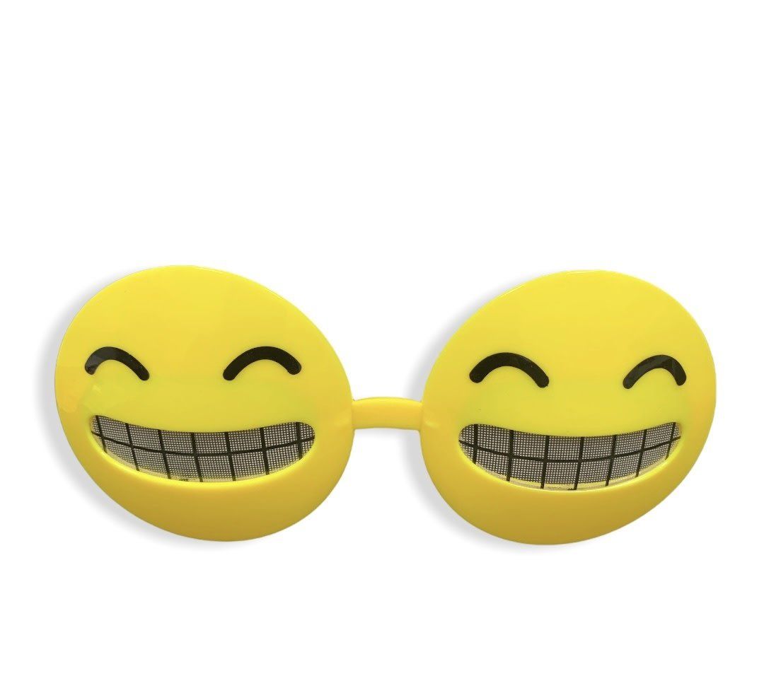 FUNNY EMOJI GRIN GLASSES FUNNY EMOJI GRIN GLASSES