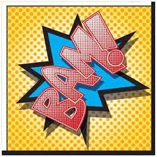 Superhero paper napkins Superhero paper napkins