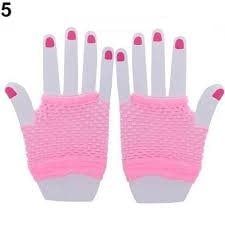 FISHNET LIGHT PINK GLOVE FISHNET LIGHT PINK GLOVE