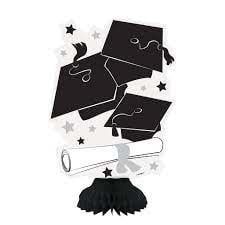 Graduation Mini Honeycomb Decorations 8", 3ct Graduation Mini Honeycomb Decorations 8", 3ct