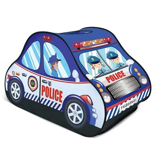 Police Car Pop Up Play Tent for Kids Police Car Pop Up Play Tent for Kids