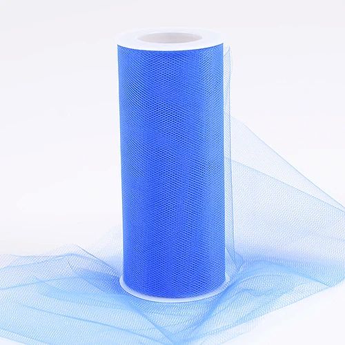 Royal Blue 6 Inch Tulle Fabric Roll 25 Yards Royal Blue 6 Inch Tulle Fabric Roll 25 Yards