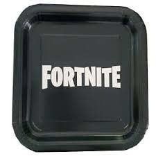 FORTNITE 8  7&quot; Square Plates 