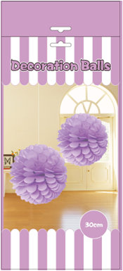 Decoration Balls 2 Pcs Lilac Decoration Balls 2 Pcs Lilac