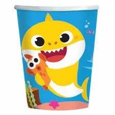 BABY SHARK 8  9 oz. Cups
