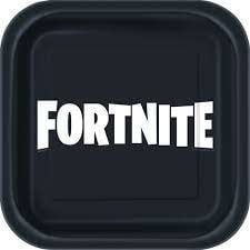 FORTNITE 8  9&quot; Square Plates 