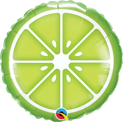 Sliced Lime balloon Size and shape: 18" Round Sliced Lime balloon Size and shape: 18" Round