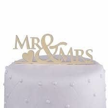 Heart with Word Love Cake Topper