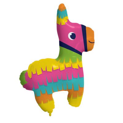 BLN MET 10/1CT SHAPED FIESTA FUN