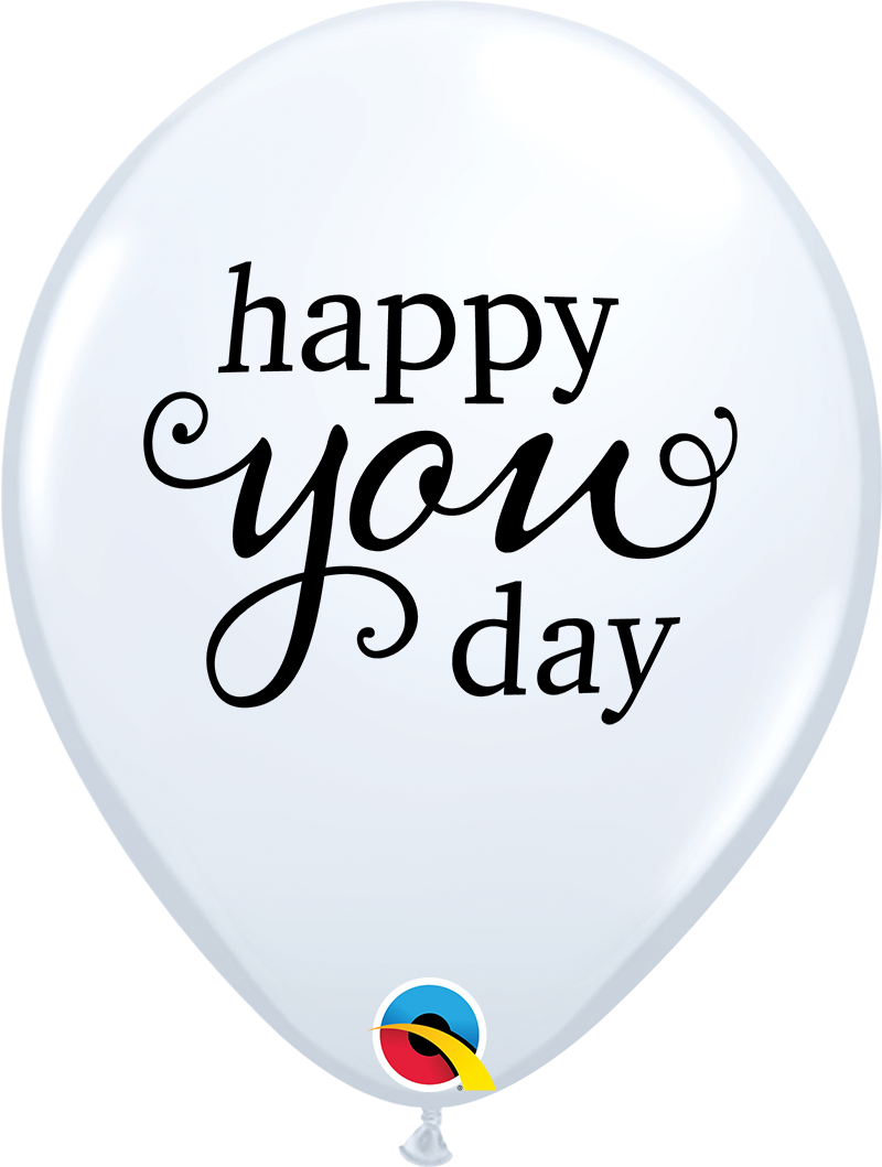 Simply Happy You Day 11"50/CT LATEX BALLOON