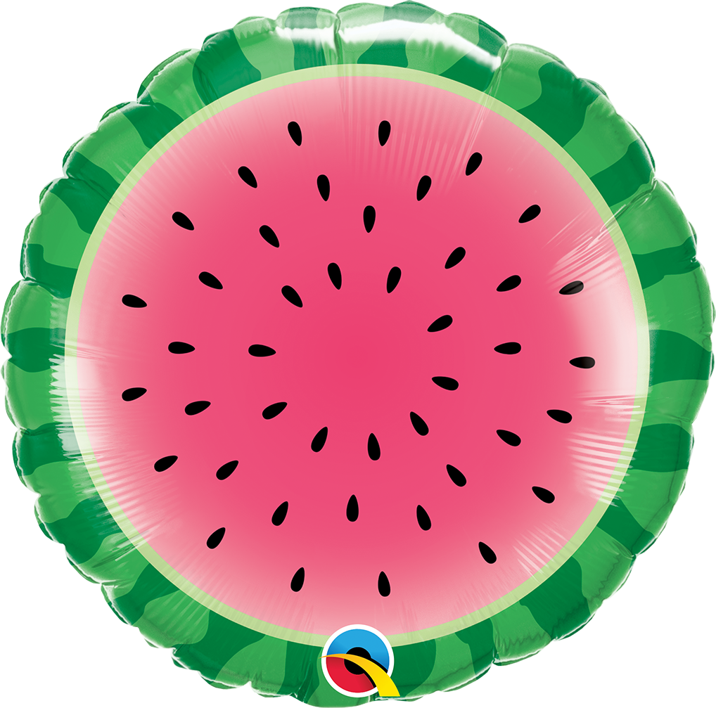 Sliced Watermelon Balloon Size and shape: 18" Round Sliced Watermelon Balloon Size and shape: 18" Round