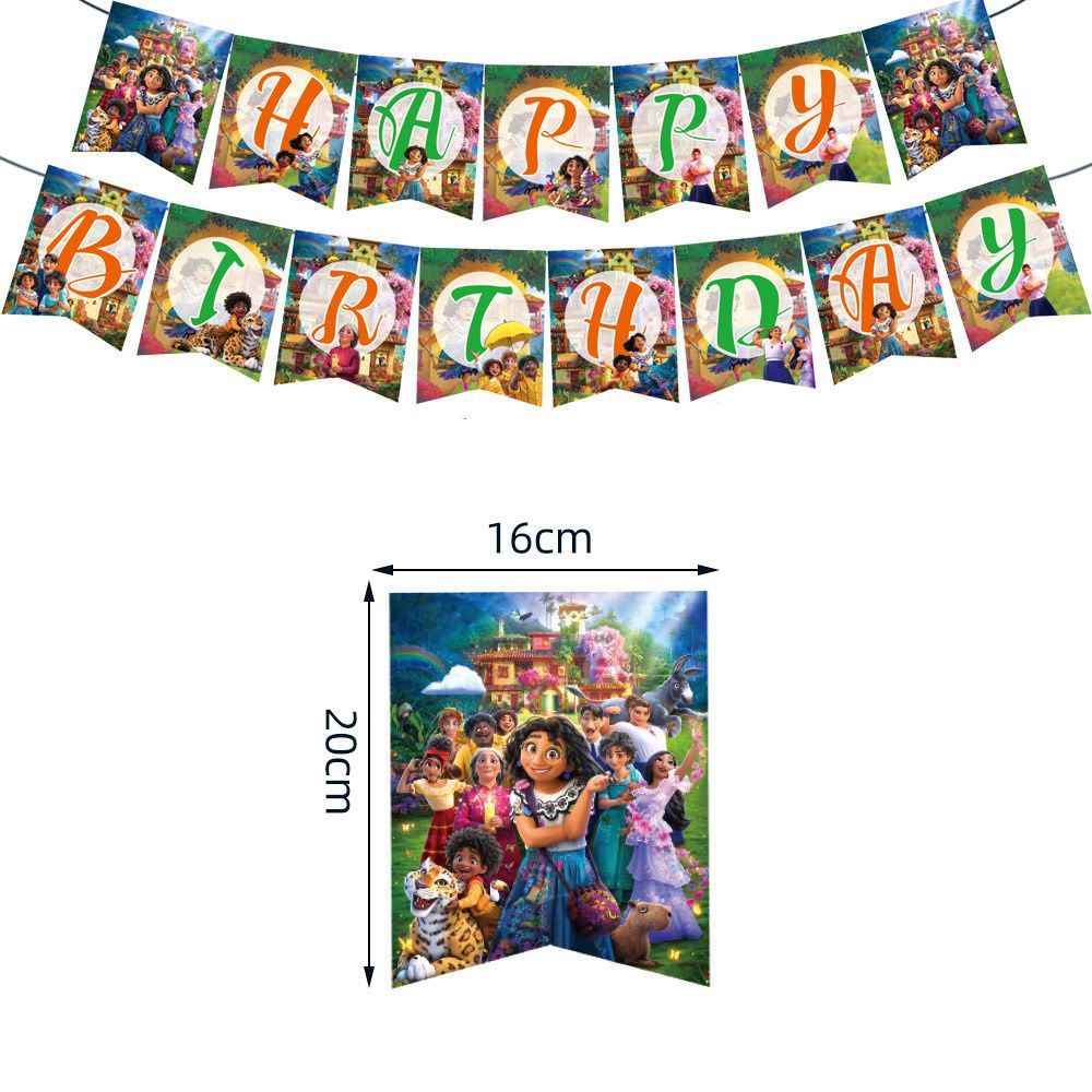 Encanto Birthday Banner , Encanto party Encanto Birthday Banner , Encanto party