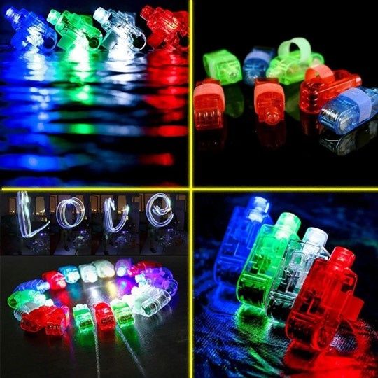 LED finger light 4 pcs per packet LED finger light 4 pcs per packet