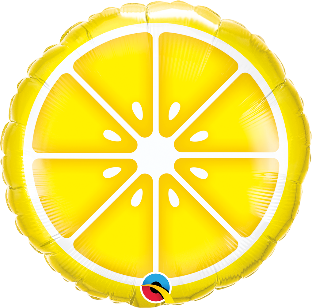 Sliced Lemon balloon Size and shape: 18" Round Sliced Lemon balloon Size and shape: 18" Round