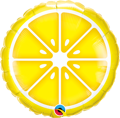 Sliced Lemon balloon Size and shape: 18" Round Sliced Lemon balloon Size and shape: 18" Round