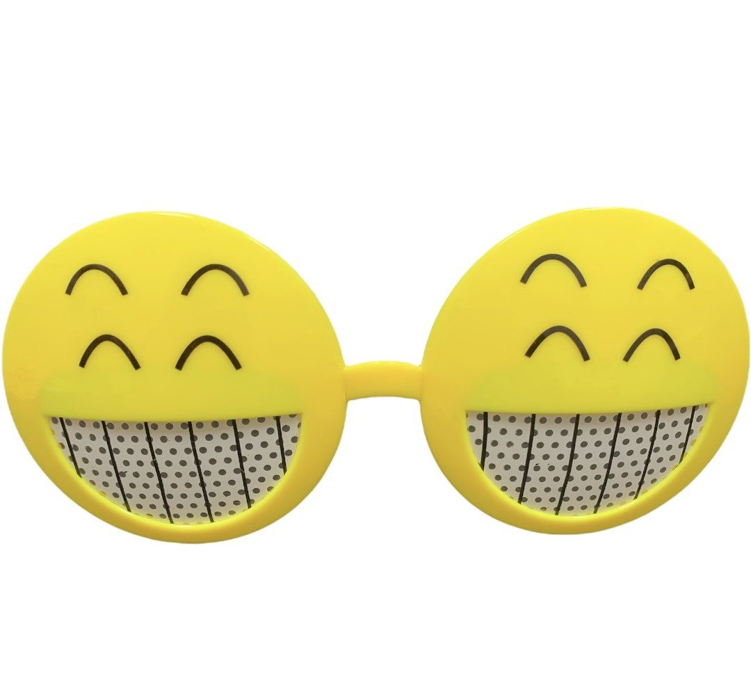 FUNNY EMOJI GRIMACING GLASSES FUNNY EMOJI GRIMACING GLASSES