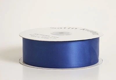 1/4 Inch Royal Blue Satin Ribbon 100 Yards